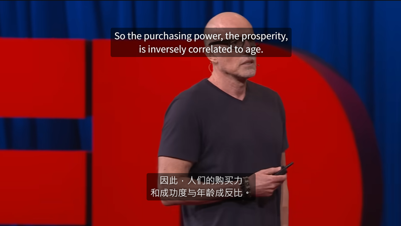 Primary and secondary subtitles separated