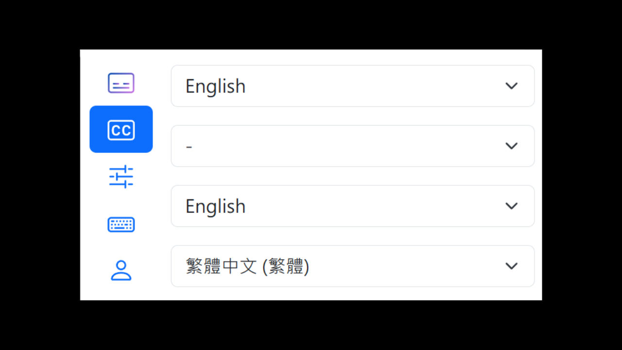 Extension popup
